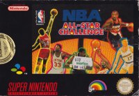 NBA All-Star Challenge Super Nintendo US box art
